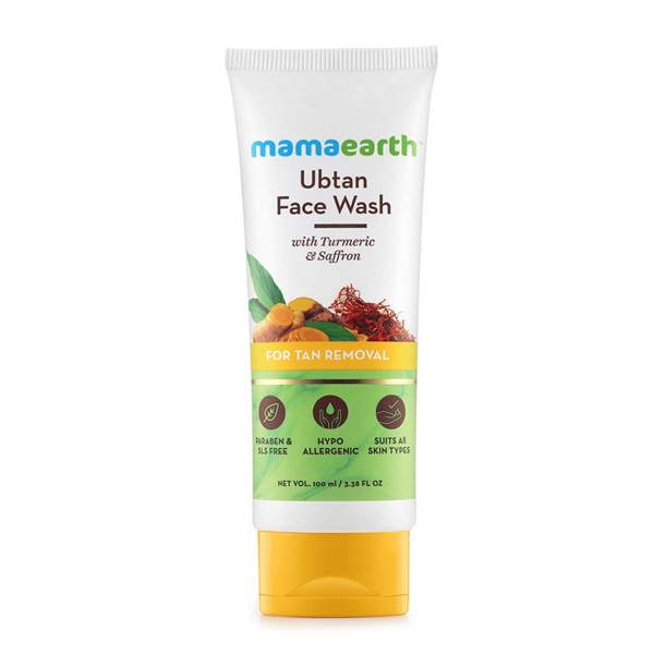 Ubtan Face Wash with Turmeric &Saffron for Tan Removal